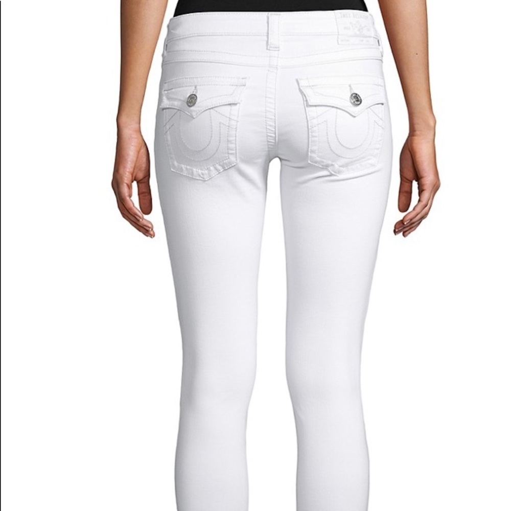 NWT True Religion Halle Capri Jeans
